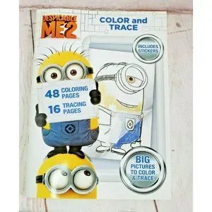 Morning starters | Other | 3 Workbook Despicable Me Color Trace ...